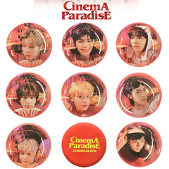 KPOP CINEMA PARADISE Album Brooch Badge