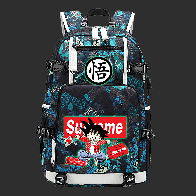 Trendy Anime Luminous Backpack