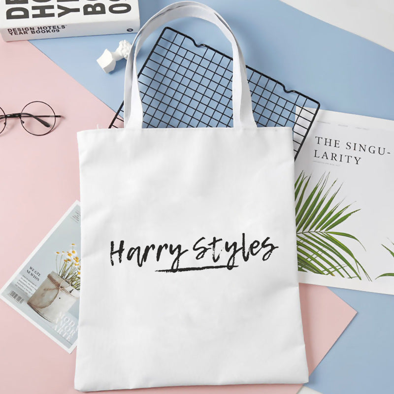 Harry Printed Canvas Shoulder Bag