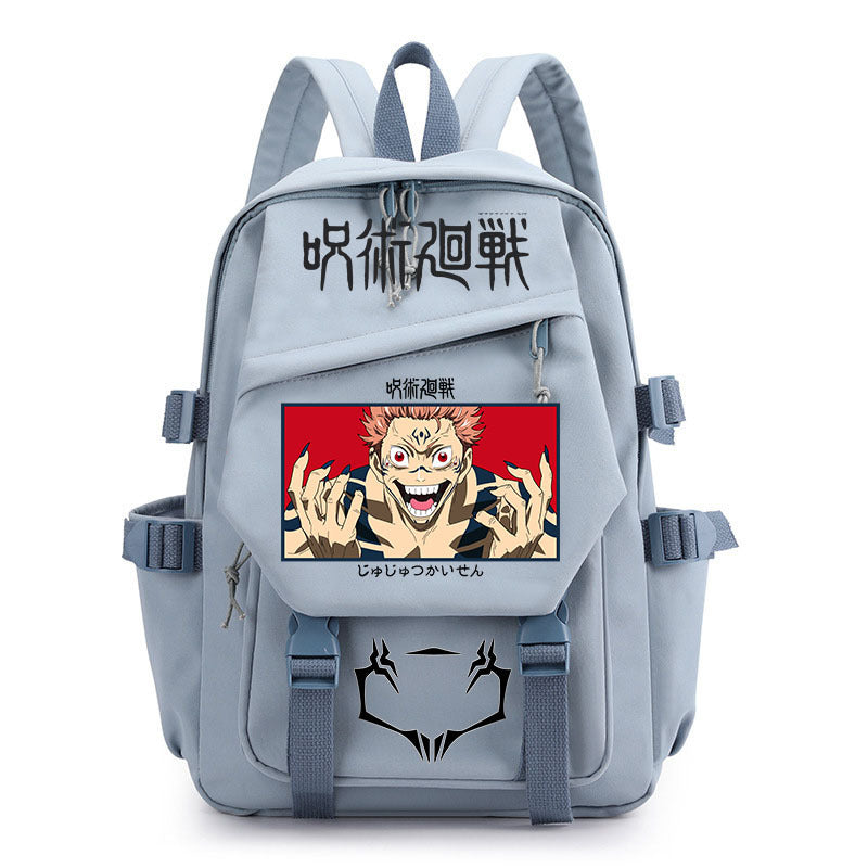 Casual Anime Pattern Printed Backpack