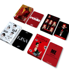 55pcs JENNIE JISOO ROSE LISA Photocard Collection