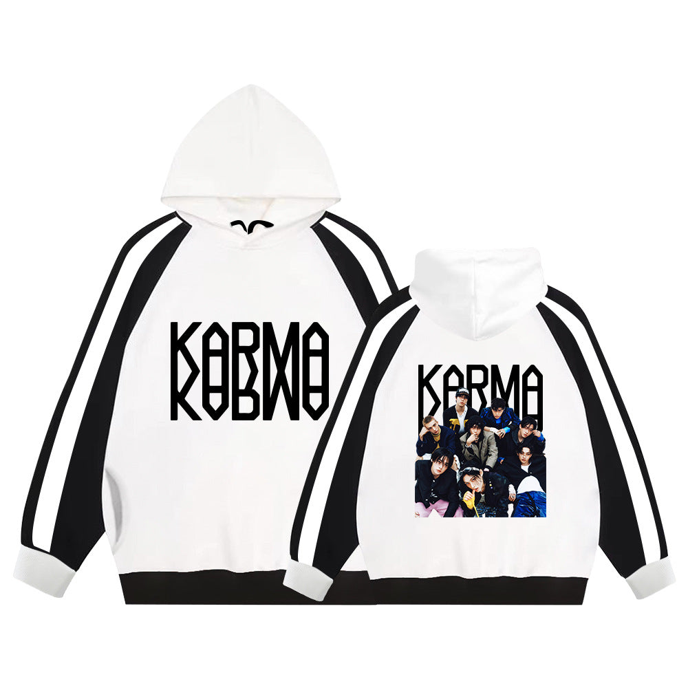 KARMA Album Poster Logo Fleece Hoodie