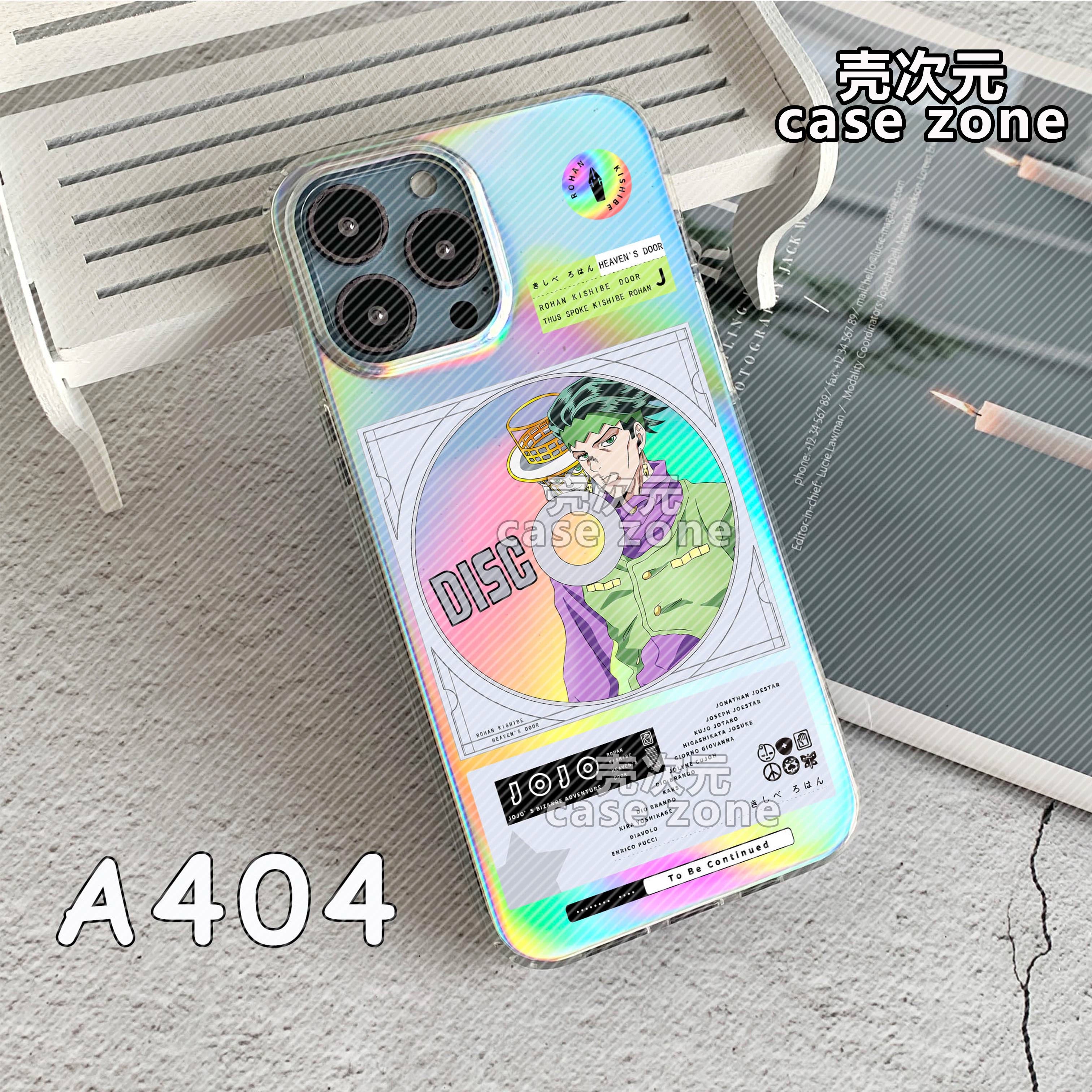 Jojo Anime Laser Phone Case