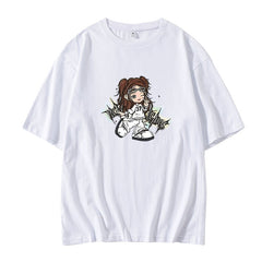 NJZ Cartoon Print Short-sleeved T-shirt