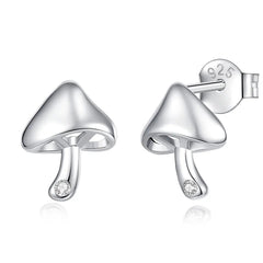 Cute Mushroom Women's Stud Earrings