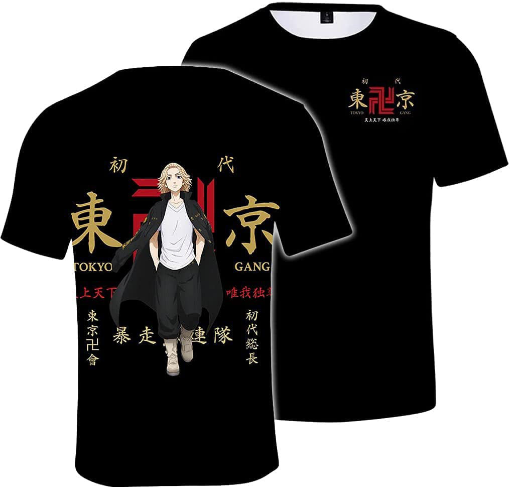 Tokyo Anime Cosplay Short-sleeved T-shirt