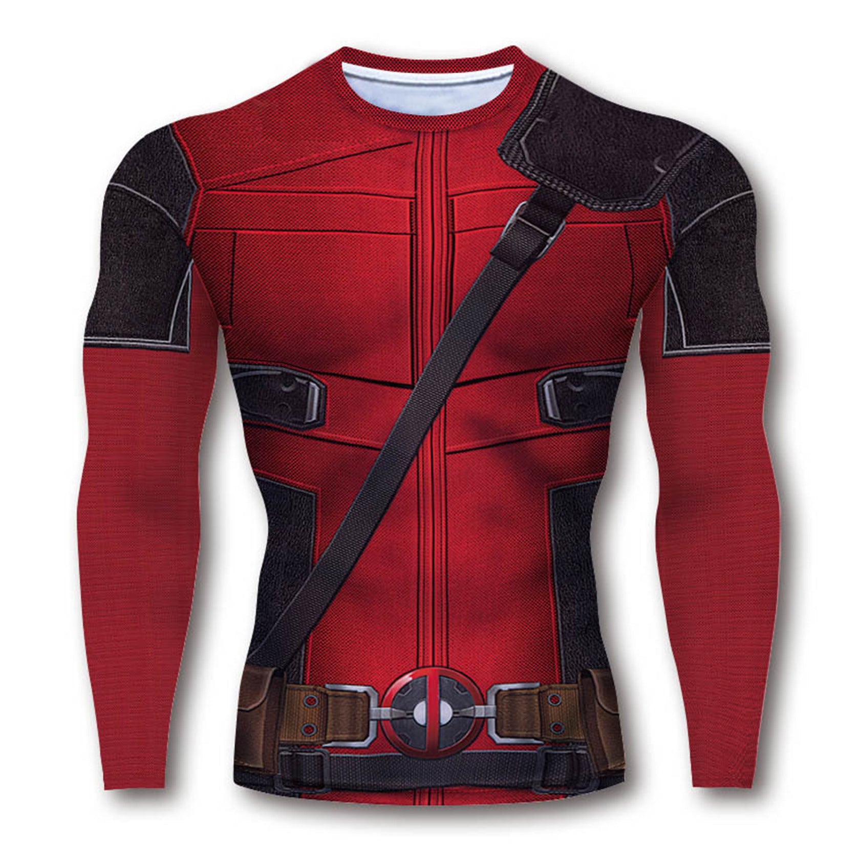 Men's Deadpool Wolverine 3D Printed Fitness T-Shirt
