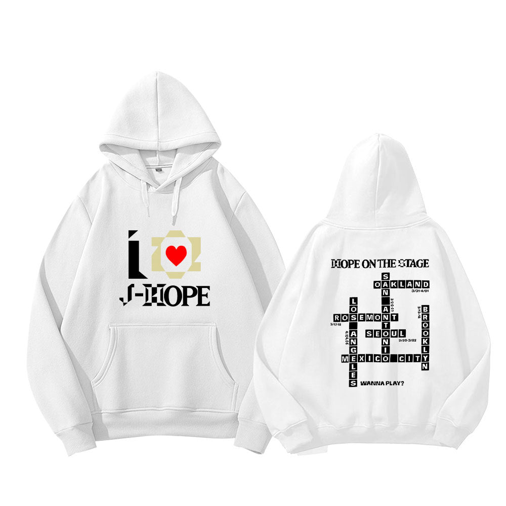 Unisex Kpop HOPE ON THE STAGE Hoodie