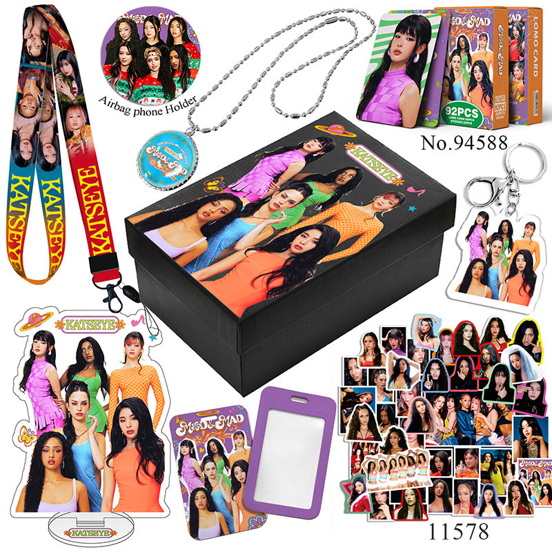 Exquisite KPOP SEASON'S GREETINGS Photocard Sticker Gift Box