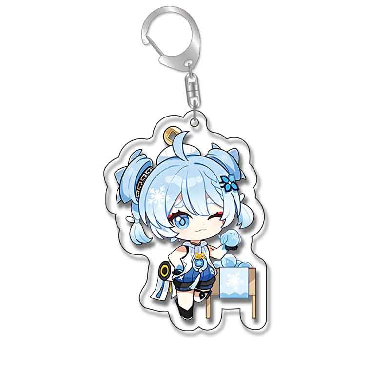Game Double-sided Keychain Acrylic Pendant