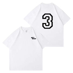 NCTWISH Number Print Short-sleeved T-shirt