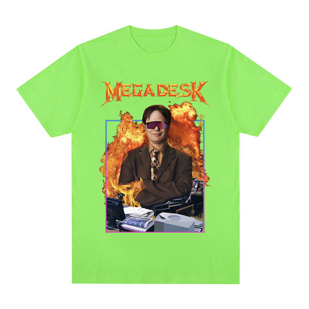 Dwight Schrute Megadesk Printed Tee