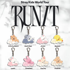 SKZ RUN IT Cloud Acrylic Keychain