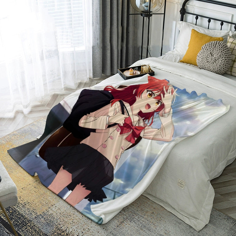 Cute Anime Flannel Blanket