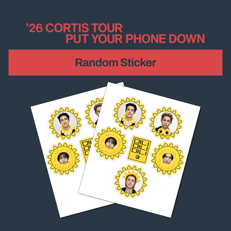 CORTIS PYPD TOUR PVC Sticker