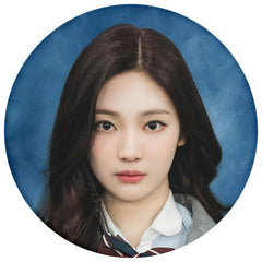 æ Student Photo Badge Mirror Keychain