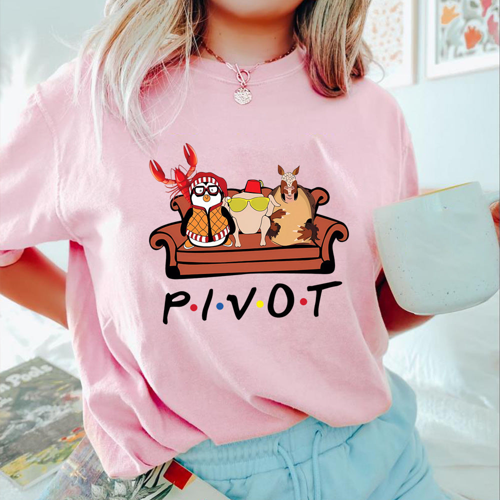 Pivot Friends Style Funny Pivot Friends Aesthetic T-Shirt – TTAesthetic