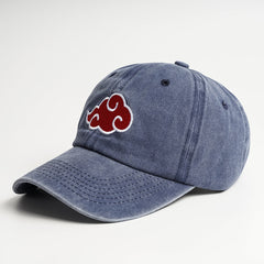 Retro Washed Logo Embroidery Baseball Cap