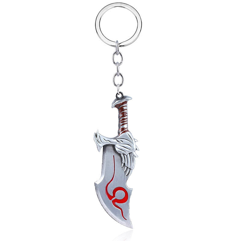 Game Blade Keychain Pendant