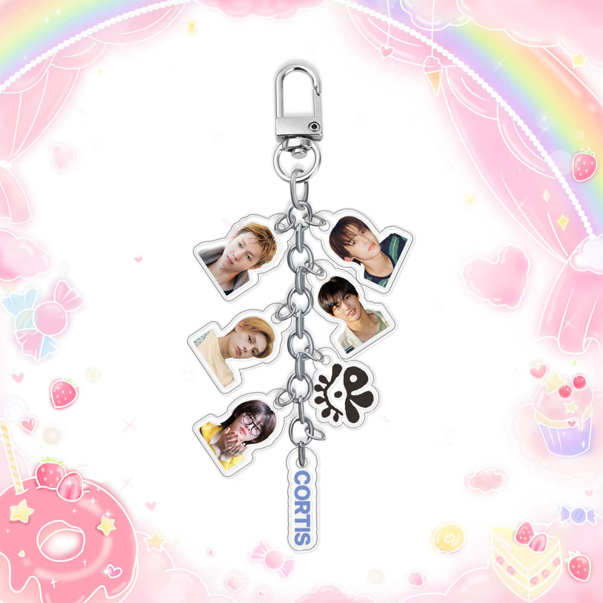 CORTIS Acrylic Charms Pendant Keychain