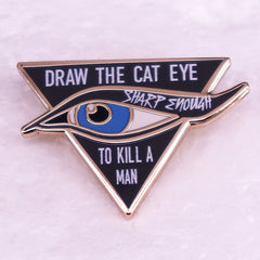 Taylor Lyrics Art Brooch