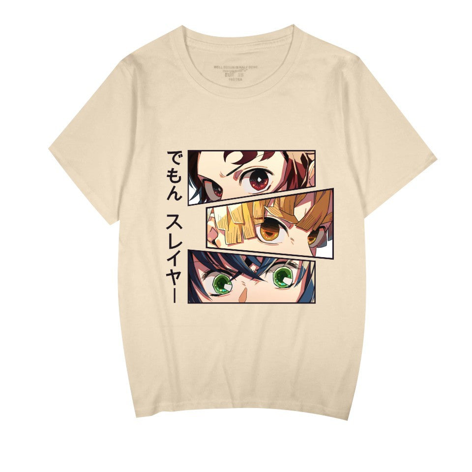 Unisex Anime Leisure Sports Short-sleeved T-shirt