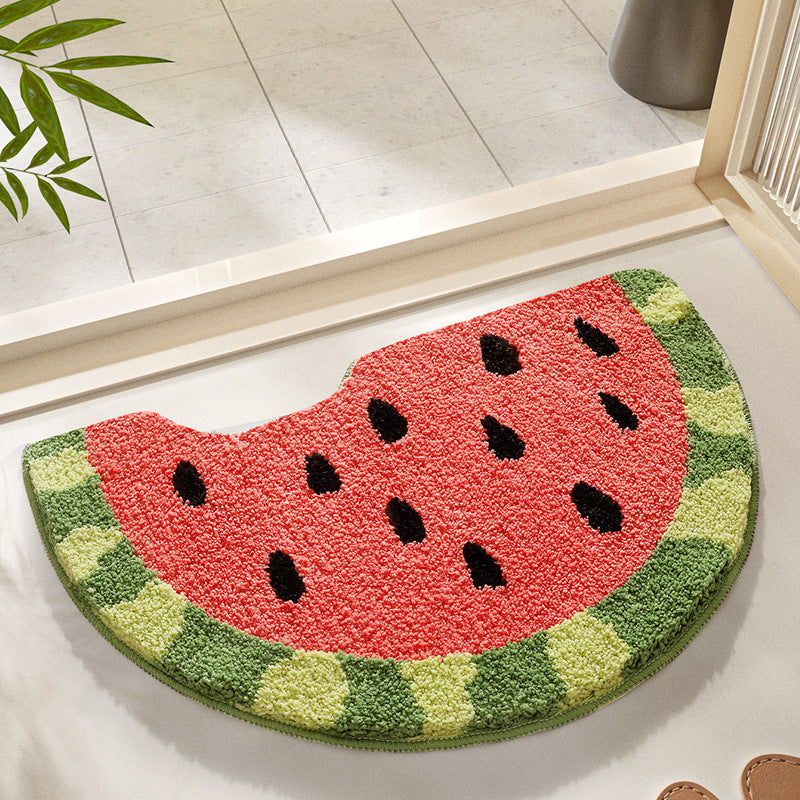 Fresh Fruit Bathroom Door Floor Mat