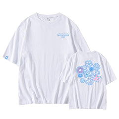 KPOP ONEDOORfulDay Round Neck T-shirt