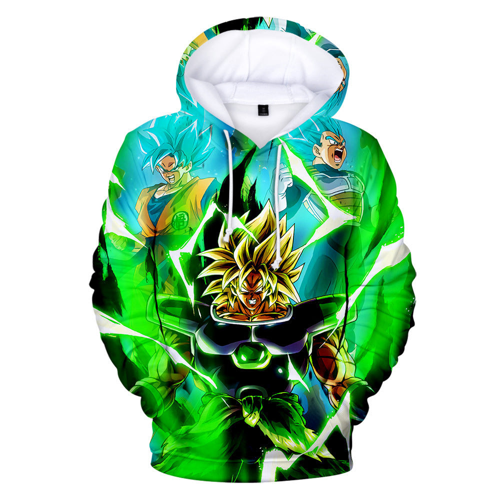 Unisex Anime Digital Printed Cosplay Hoodie