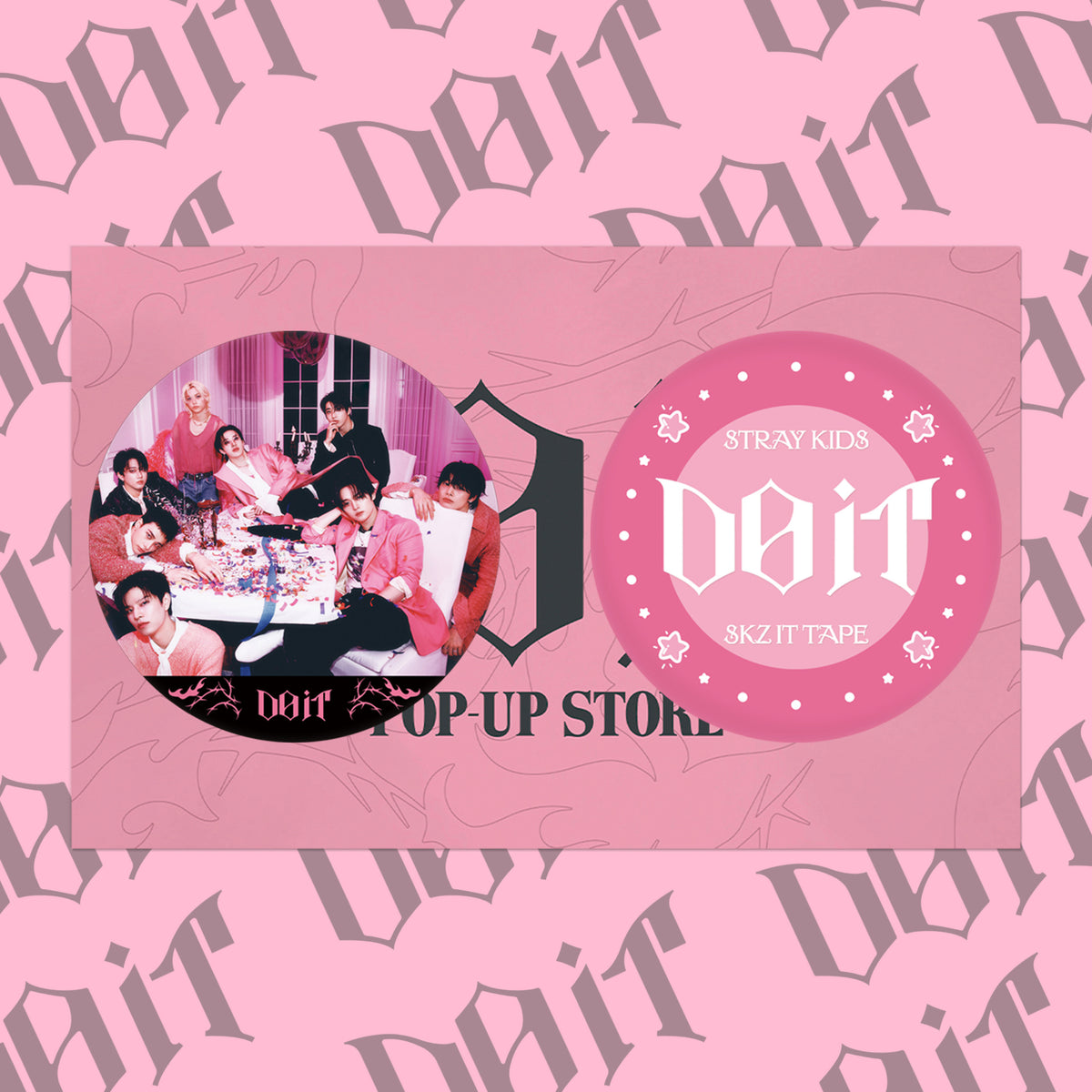 SKZ Album DO IT Badge Pendant
