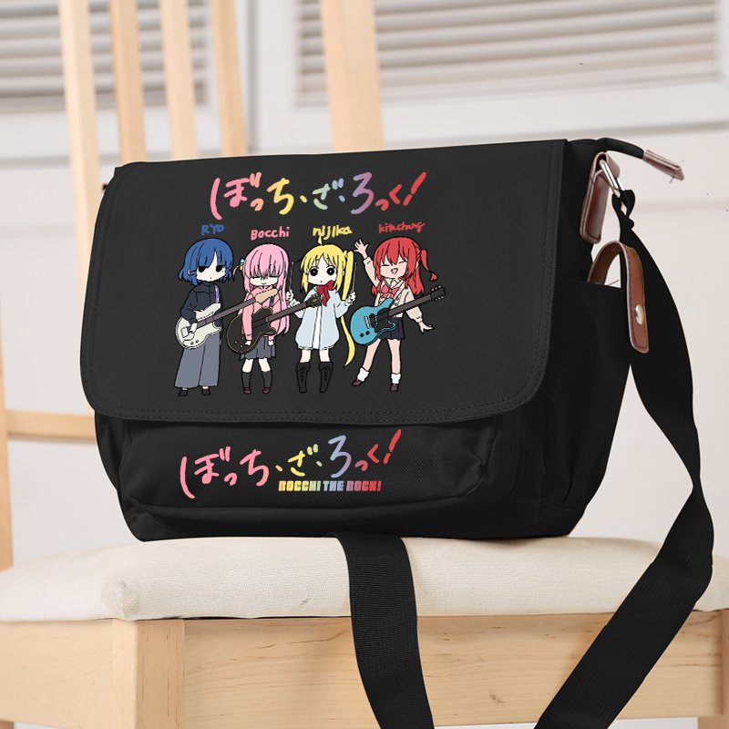 Bocchi Anime Shoulder Messenger Bag