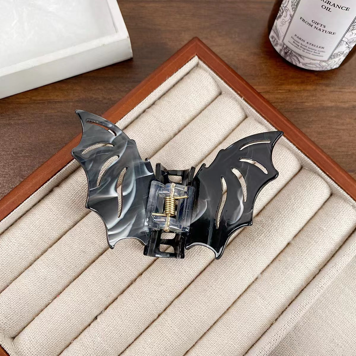 Nightweaver Bat & Spider Hair Clip