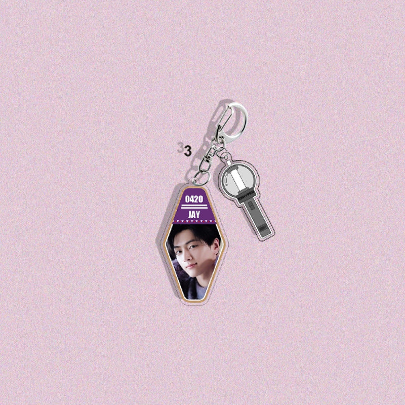 KPOP Acrylic Keychain Pendant