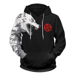 Trendy Cool Anime 3D Print Cosplay Pullover Hoodie