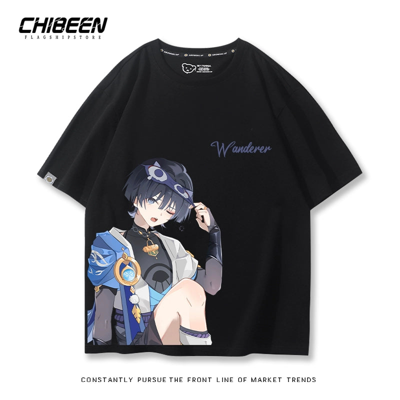 Casual Game Cotton Short Sleeve T-Shirt