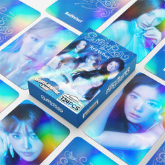 124PCS RV Velvet Summer Flash Photocard Sticker