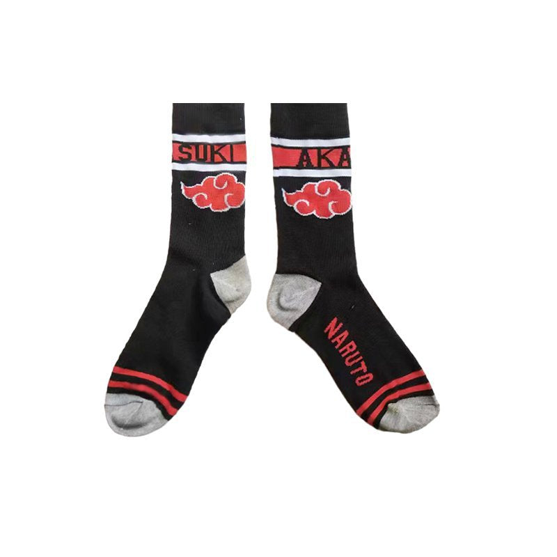 Men's Anime Casual Cotton Socks