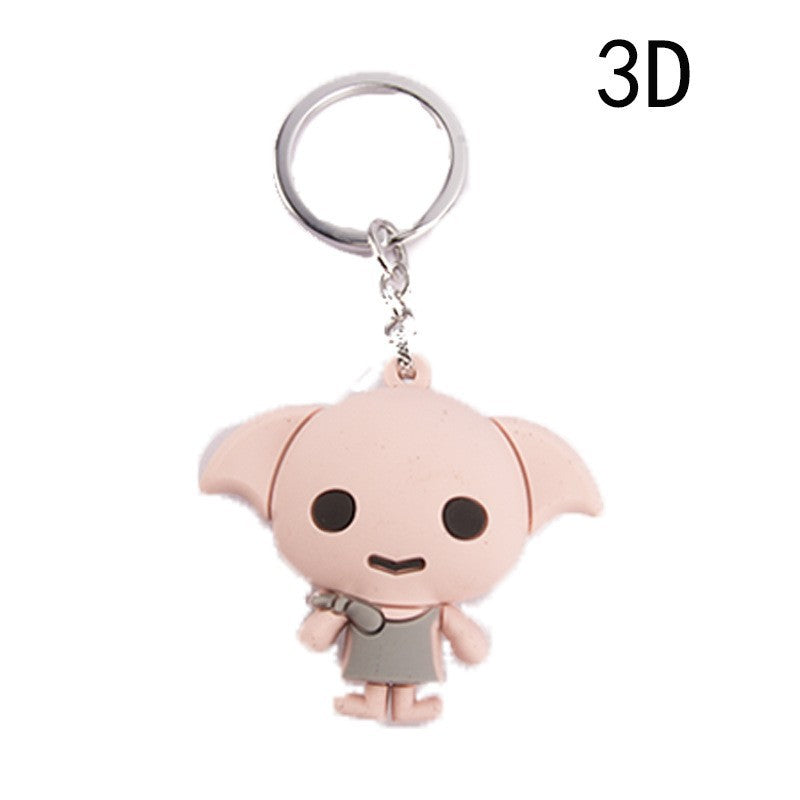 Harry 3D Keychain Pendant