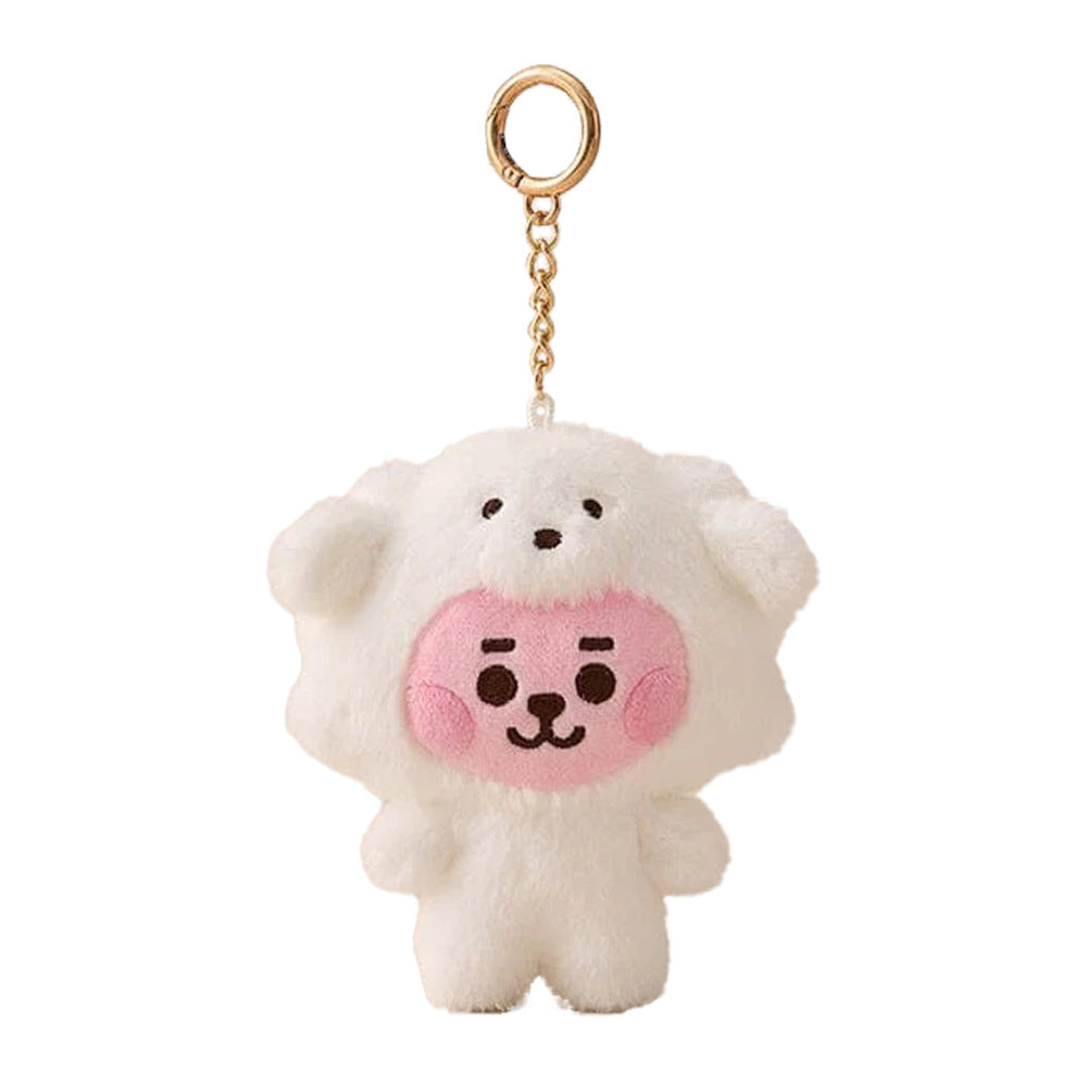 KPOP Animal Plush Doll Keychain Pendant