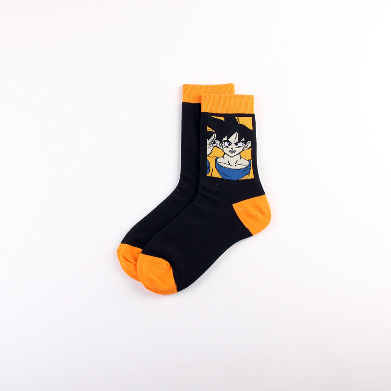 Men's Trendy Vegeta Medium Tube Socks