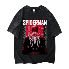 Vintage Spider-Man Graffiti Washed T-Shirt