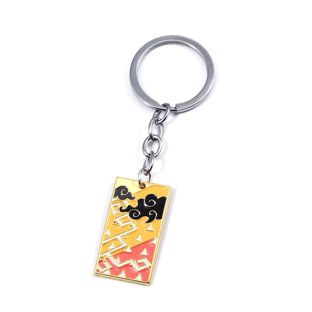 Trendy Anime Tanjiro Keychain Pendant