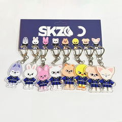 SKZ KARMA Acrylic Pendant Keyring Set