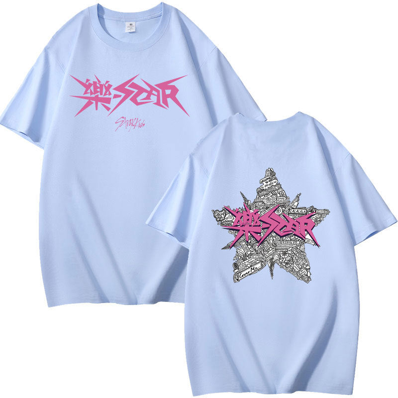 Dominate Print Summer Short Sleeve T-shirt