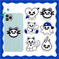 TWS Cartoon Acrylic Phone Retractable Bracket