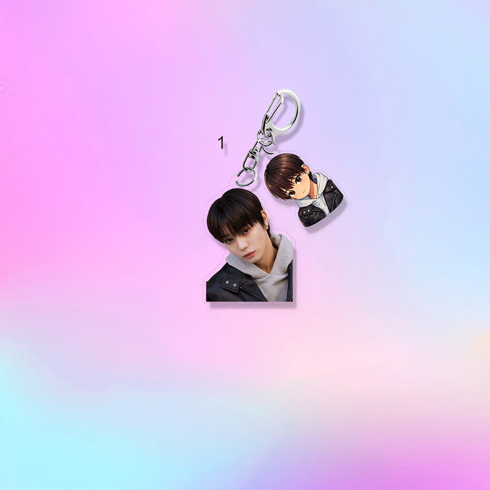 RYUL WOOJIN Acrylic Bag Keyring