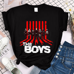 Casual The Boys Loose Short Sleeve Tee