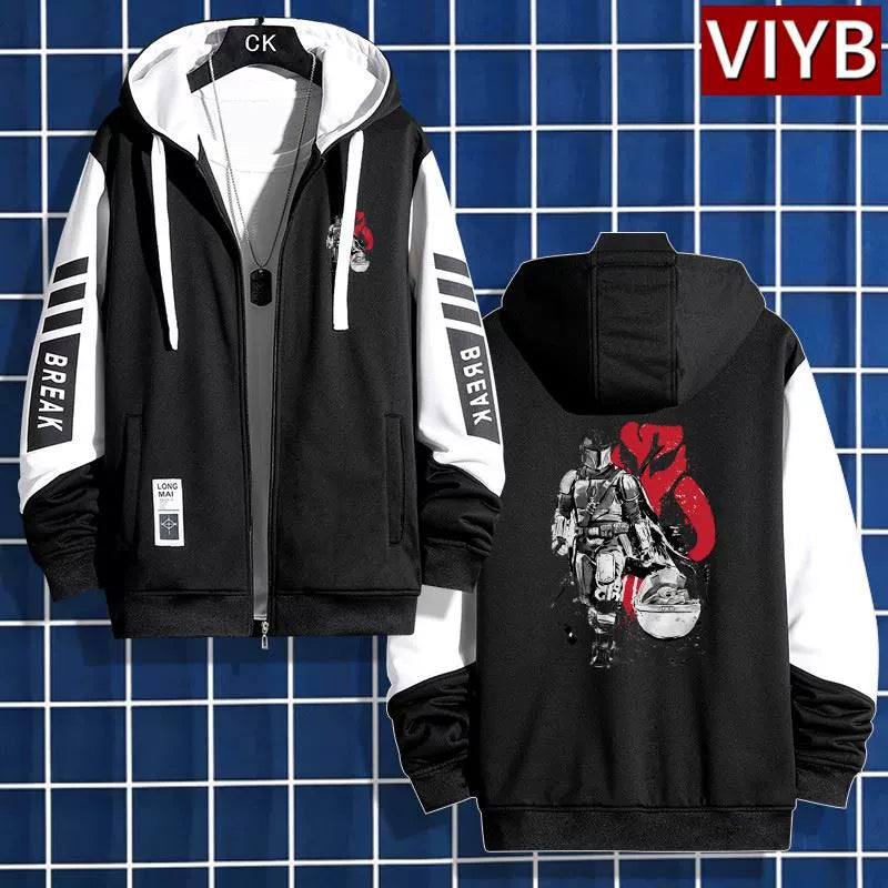 Men's and Women's Mandalorian Zipper Jacket