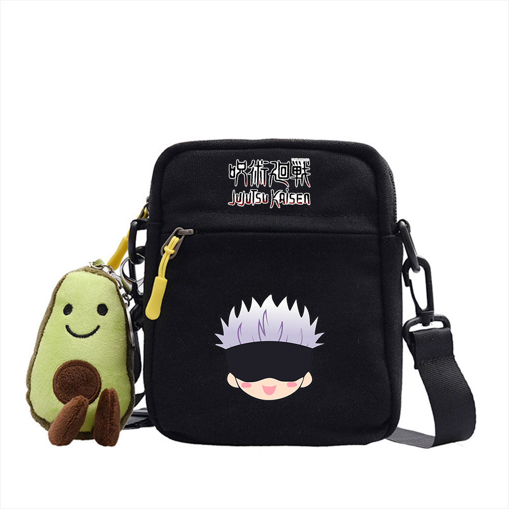 Casual Cartoon Anime Canvas Shoulder Bag