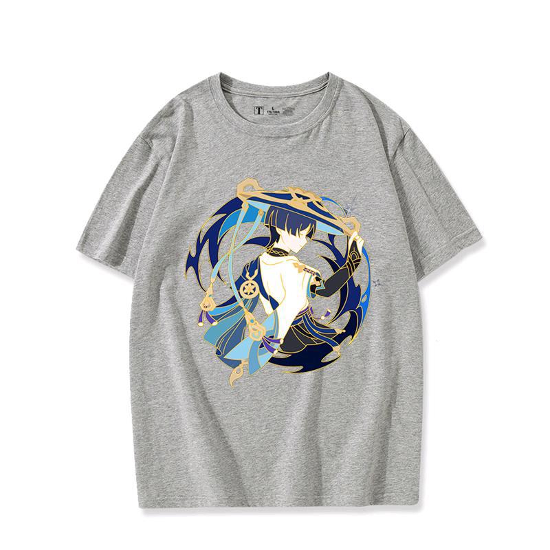 Unisex Game Scaramouche Cotton Short-sleeved T-shirt